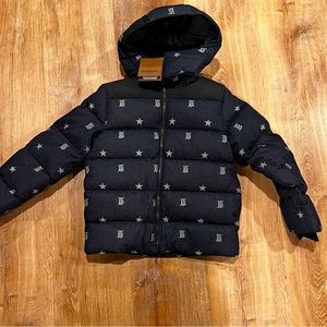Burberry kids winter jacket